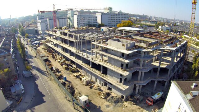ІБК Центробуд | будівельно-монтажні роботи | ТРЦ “Podil Mall”